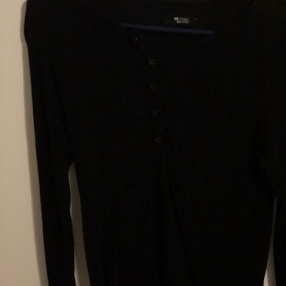 Black Michael Lauren knit sweater size L